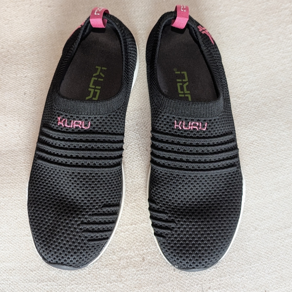 KURU Stride Knit Slip-On Walking Shoes Foot Pain Support